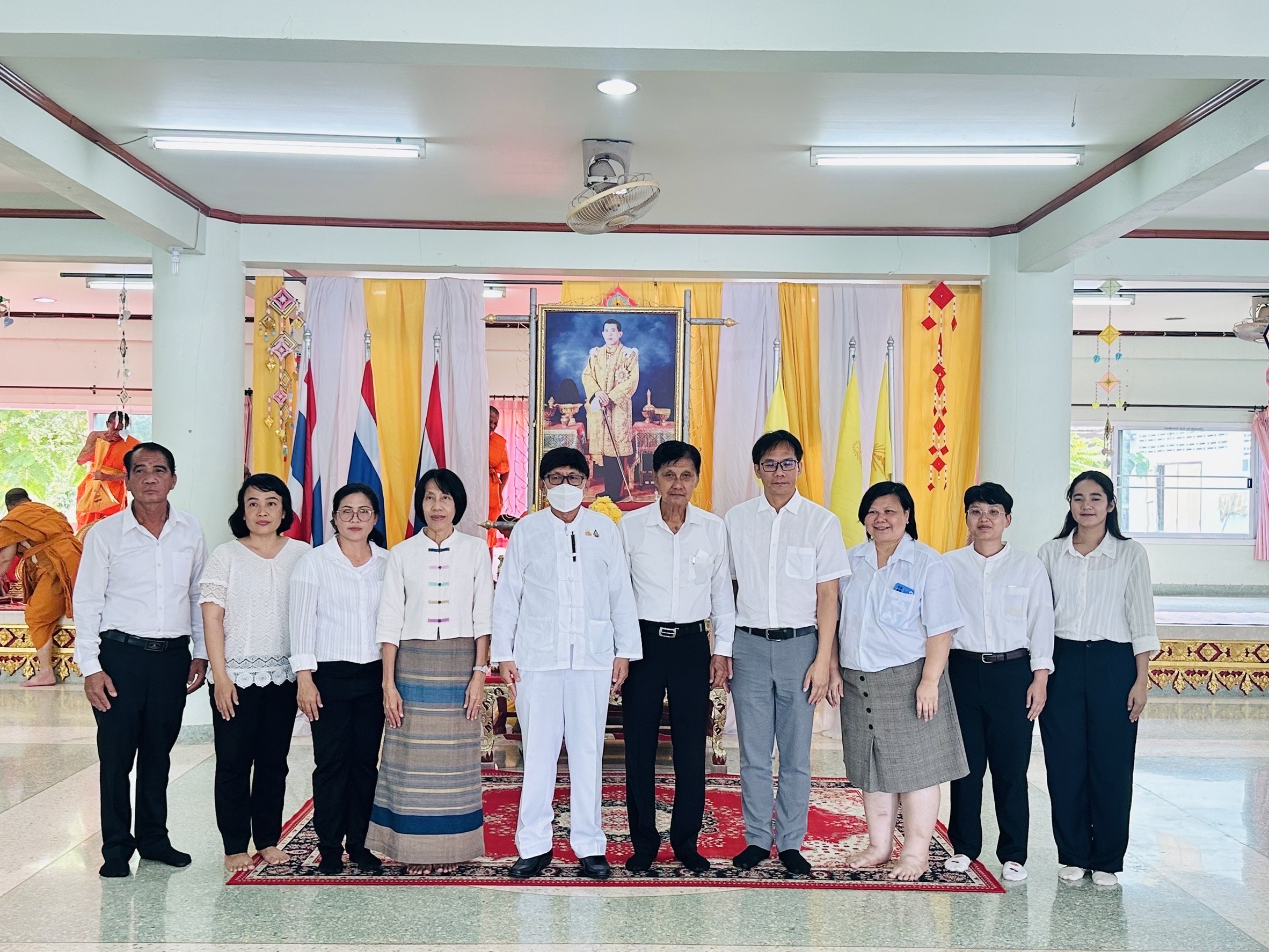 🙏😇 พช.ตะพานหิน จ.พิจิตร ร่วมพิธีเจริญพระพุทธมนต์เฉลิมพระเกียรติ และดำเนินโครงการวัด ประชา รัฐ สร้างสุข😇🙏
