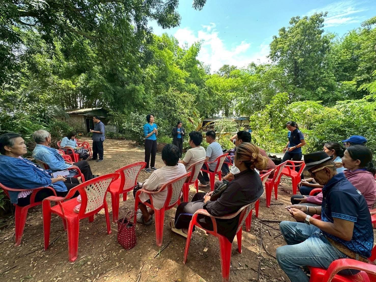 🍌🌶️สพอ.ตะพานหิน ดำเนินโครงการขยายผล “โคก หนอง นา” แปลงระดับ A จำนวน 10 ครัวเรือน🍌🌶️